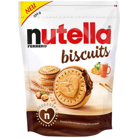 nutella biscuits Beutel 304 g MHD:04.12.2024 - Lecker24