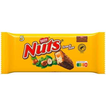Nuts Snack Size - Vorteilspack - 5 x 30g MHD: 30.11.2024