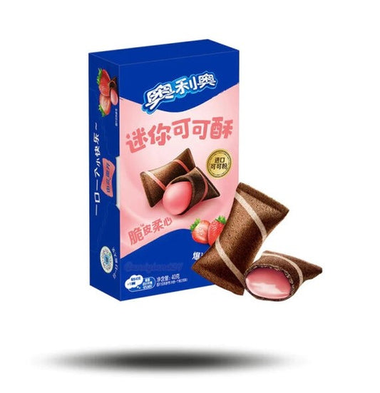 Oreo Mini Strawberry Crisp 40g