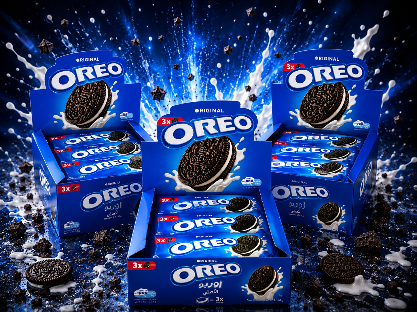 Oreo Original 3 x (12 x 26,2g)