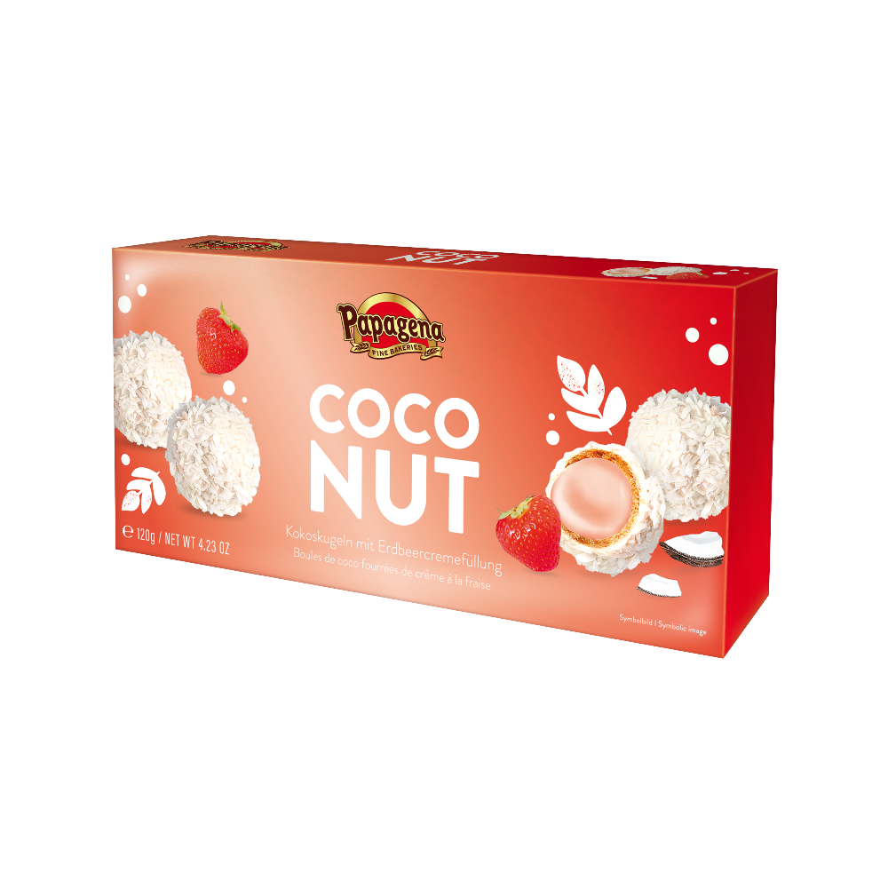 Papagena Noix De Coco Fraise