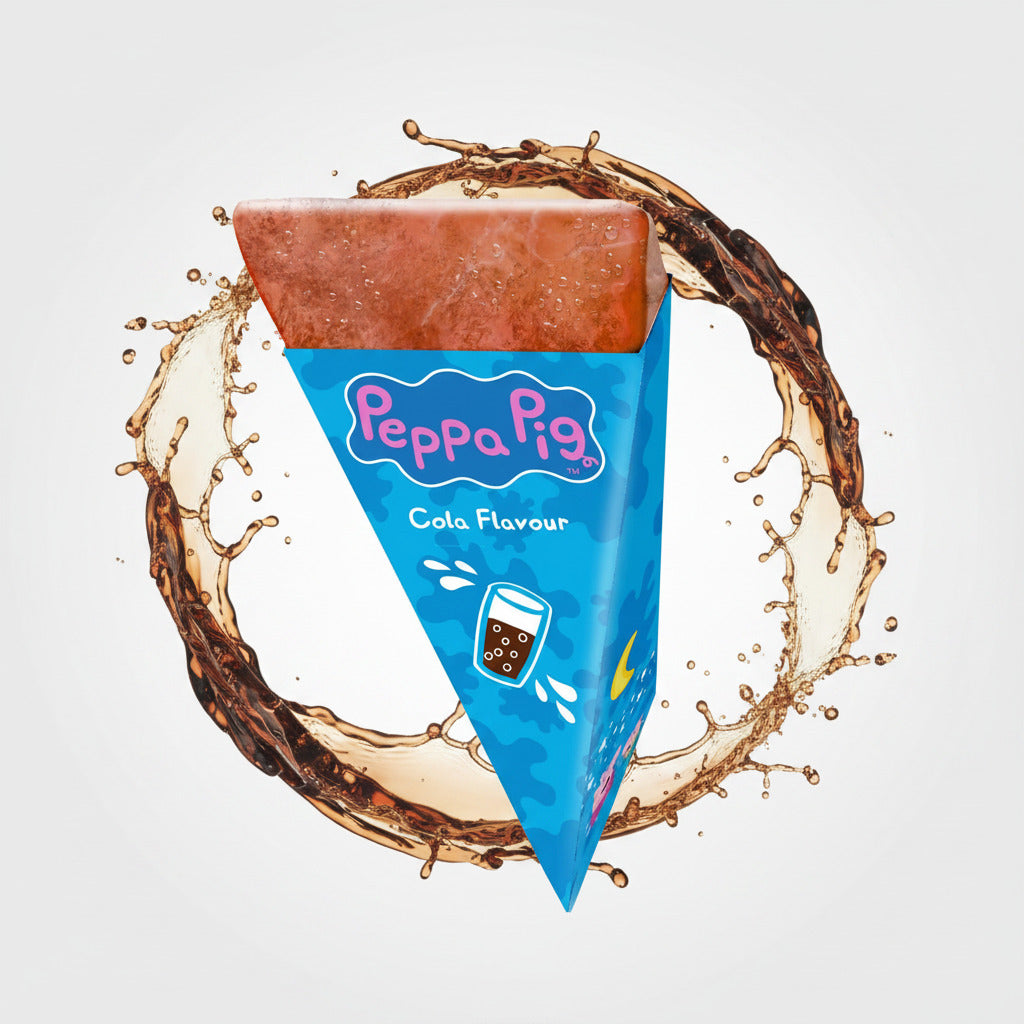 Peppa Pig Triangle Freeze Pops Cola
