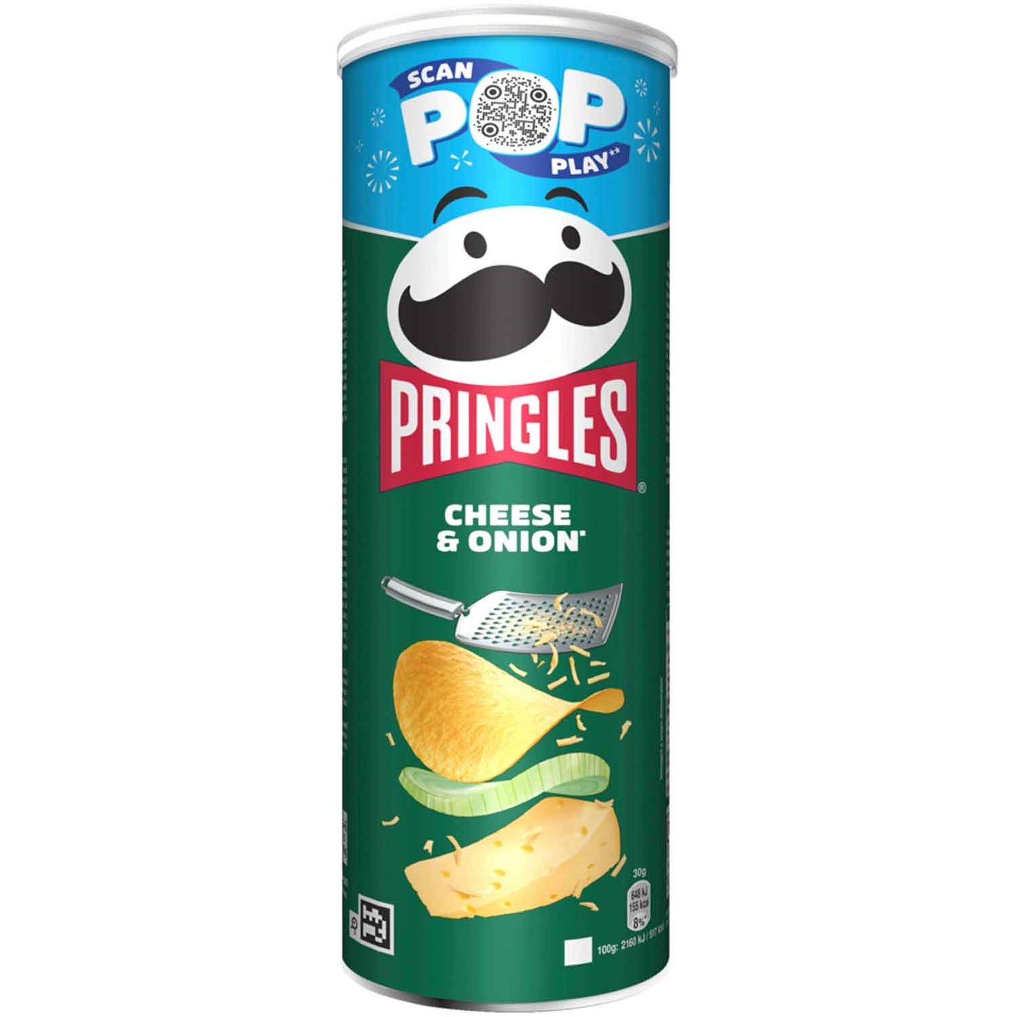 Pringles Cheese & Onion 165g MHD: 16.06.2026
