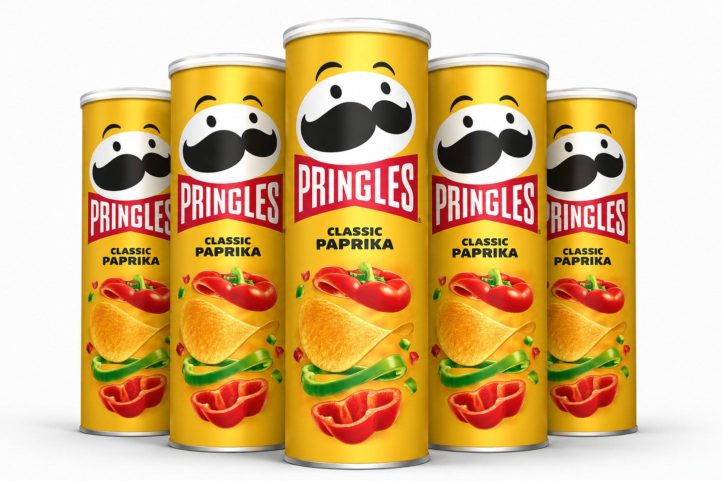 Pringles Classic Paprika 5 x 185g