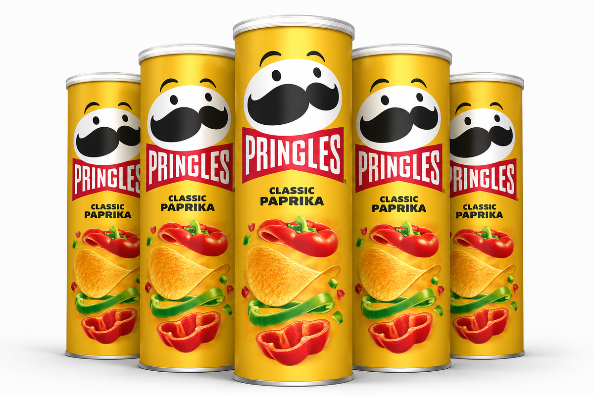 Pringles Classic Paprika 5 x 185g