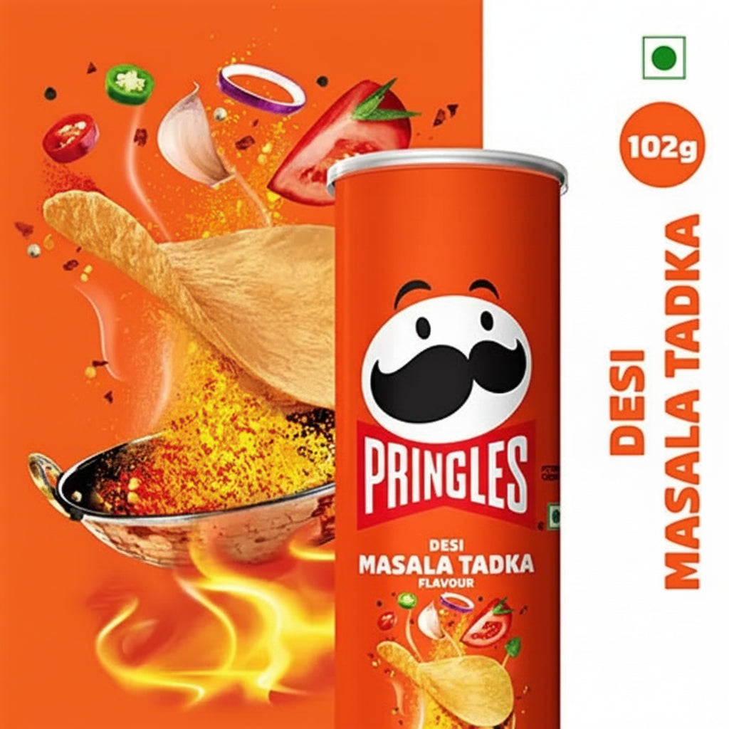 Pringles Desi Masala Tadka 102g