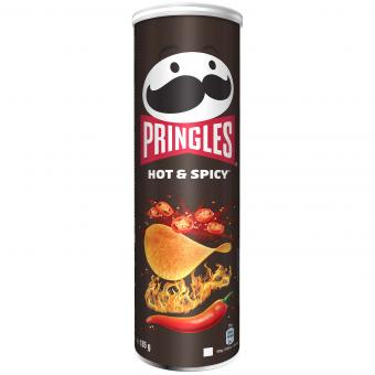 Pringles Hot &amp; Spicy - 165g MHD: 19.10.2025 - Lecker24