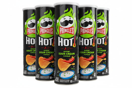 Pringles HOT Kickin' Sour Cream Flavour 5er-Pck
