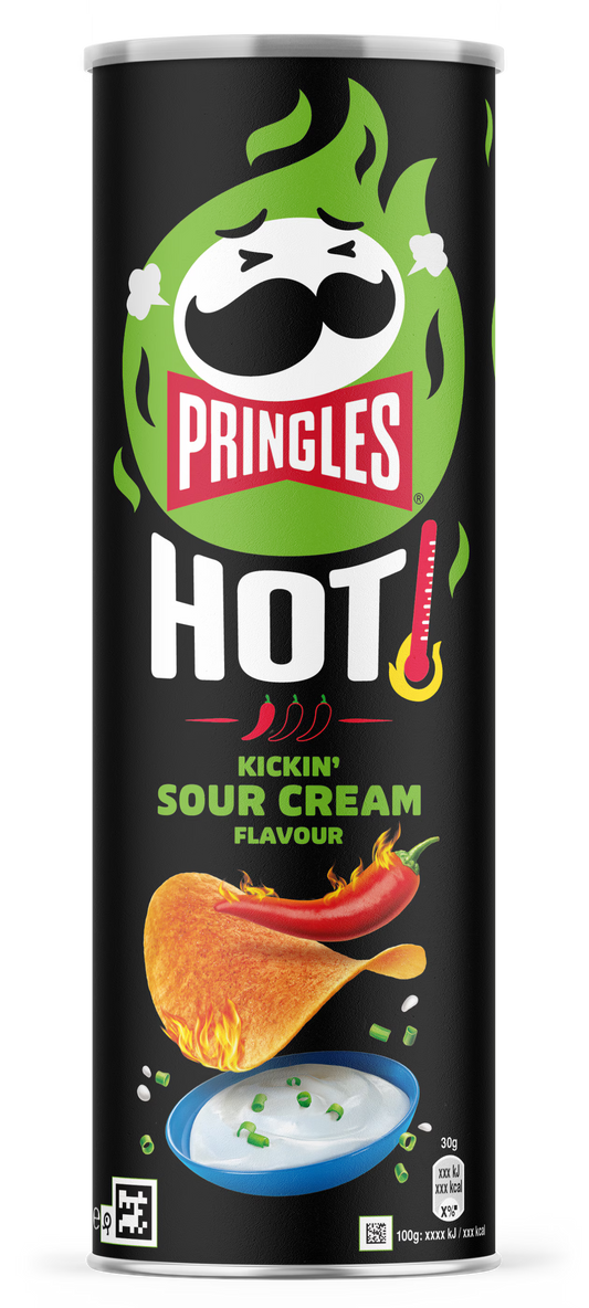 Pringles HOT Kickin' Zure Room Smaak 160g