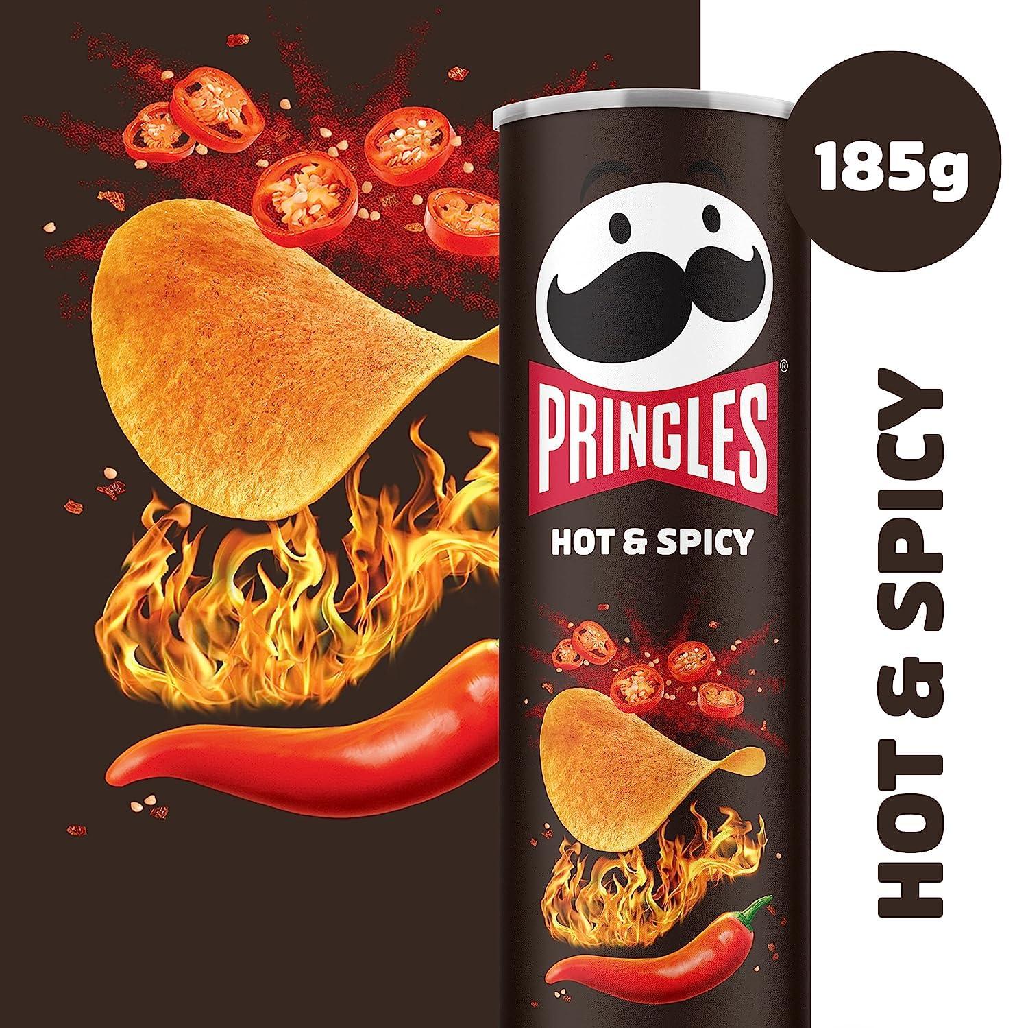 Pringles Hot & Spicy 185g