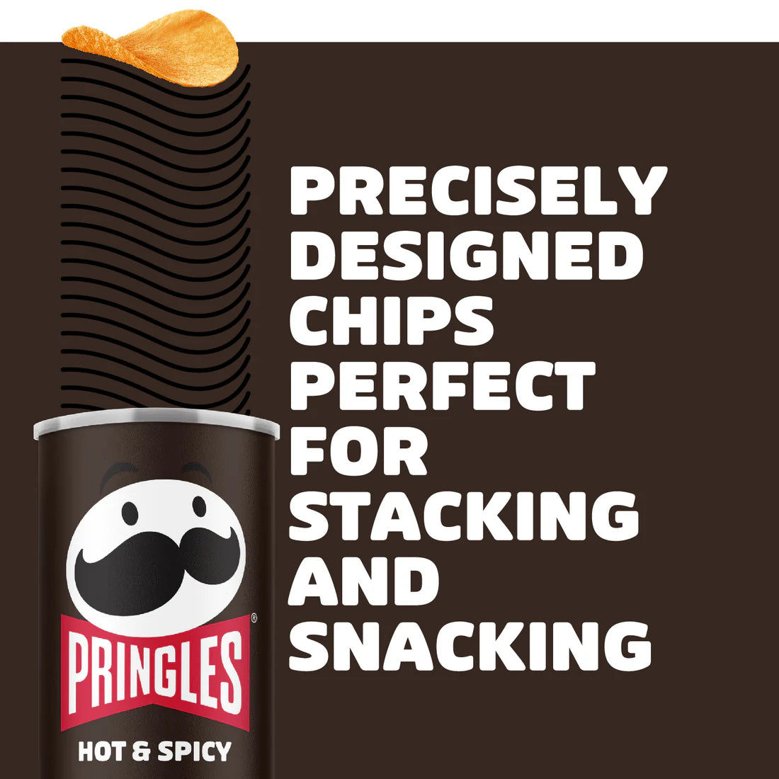 Pringles Stapelchips - Hot & Spicy