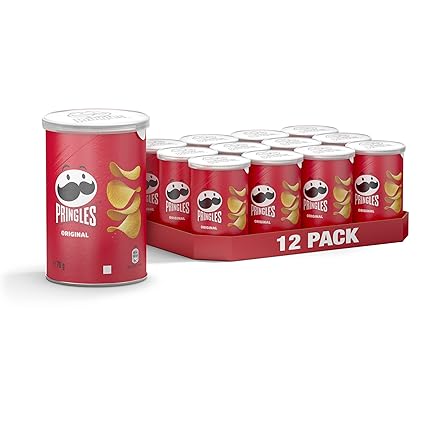 Box Pringles Pop & Go Original 12x70g