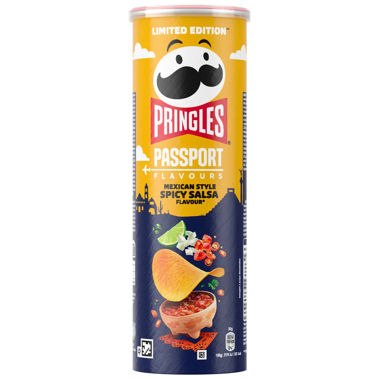 Pringles Passport Flavours Mexican Style Spicy Salsa 165g
