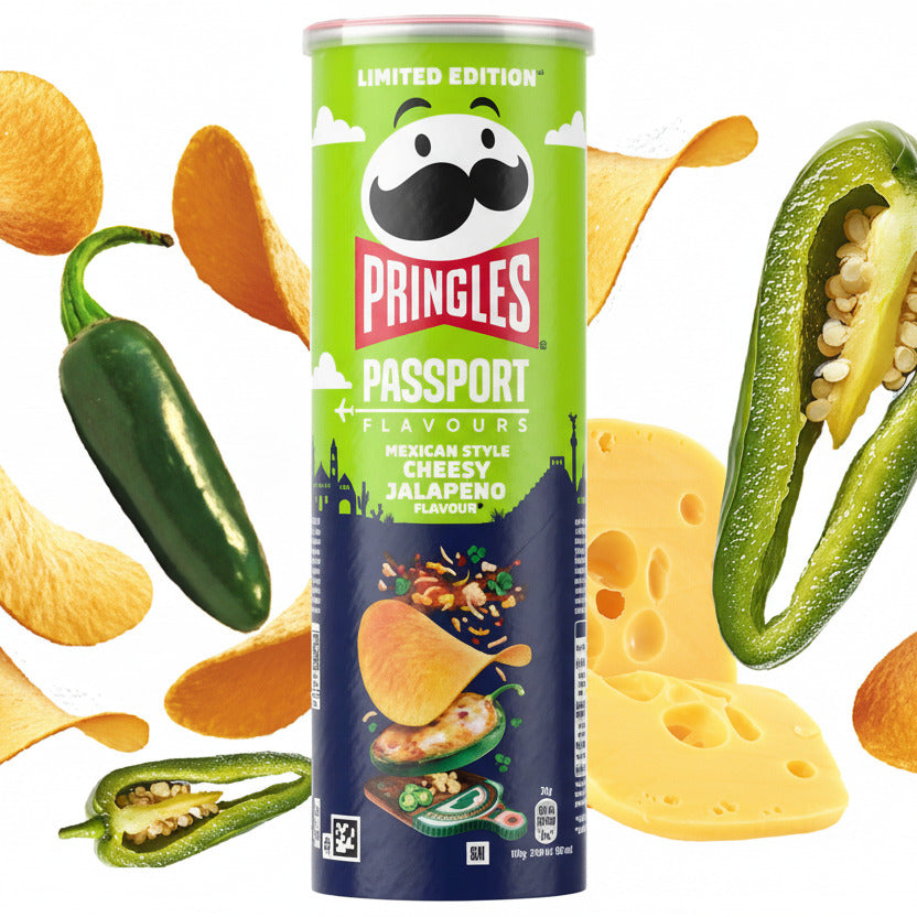Pringles Passport Mexican Style Cheesy Jalapeno