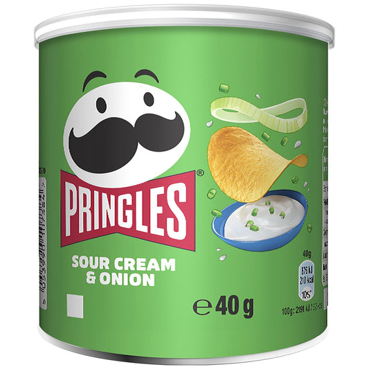 Pringles Sour Cream & Onion Mini - 40g MHD: 04.2025