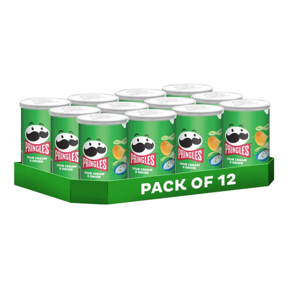 Pringles Pop & Go Sour Cream & Onion 12x70g