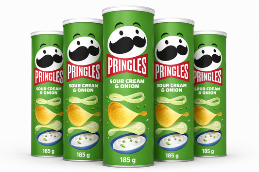 Pringles Sour Cream & Onion 5 x 185g