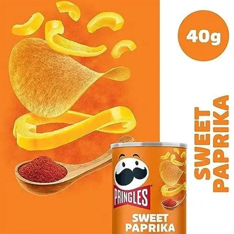 Pringles Sweet Paprika 40g x 12 MHD:09.06.2026