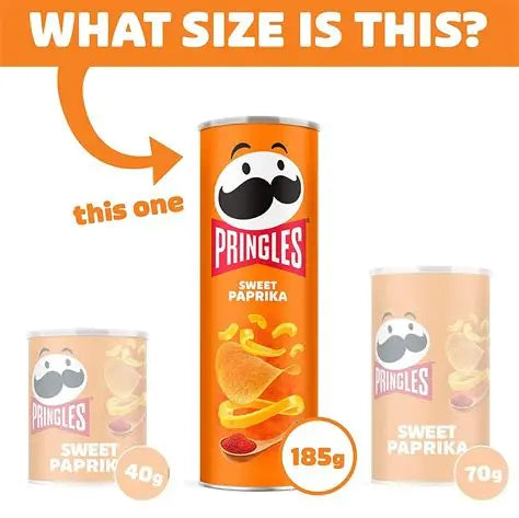 Pringles Sweet Paprika 185g