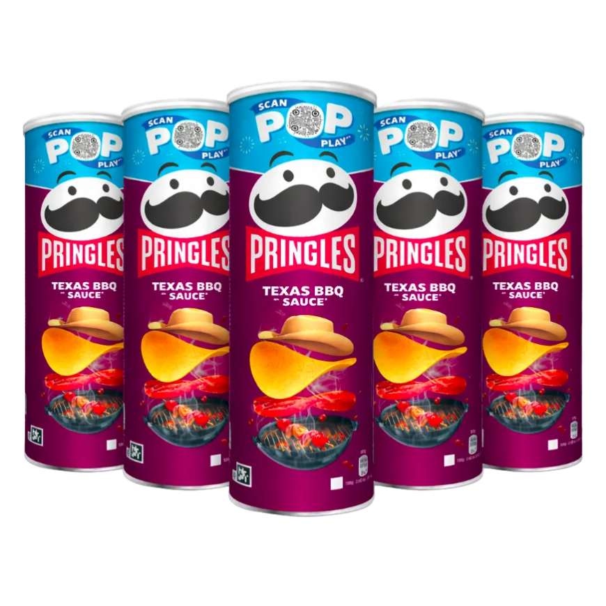 Pringels 5er-Bundle: Texas BBQ Sauce Chips im Angebot