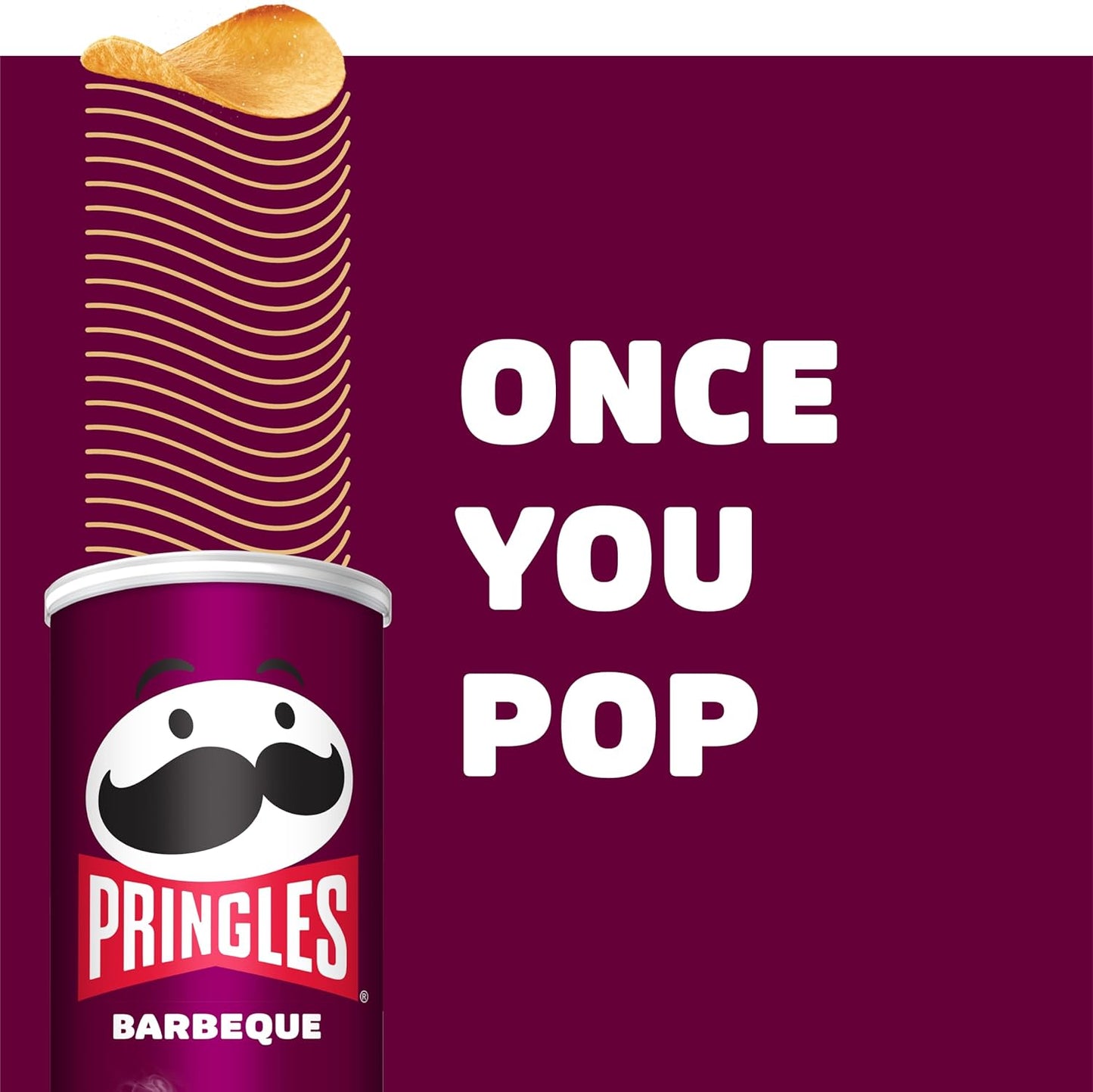 Once You Pop - Pringles Texas BBQ Chips