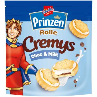 Prinzen Rolle Cremys Choc & Milk 172g MHD: 01.09.2024