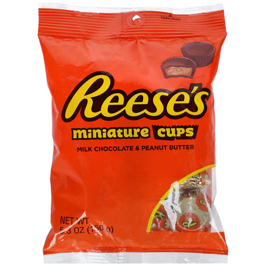 Reese's Peanut Butter Cups Miniature 131g MHD: 12.2024