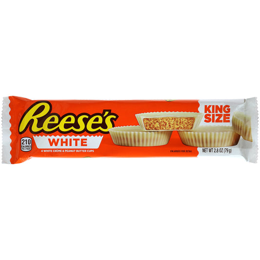 Reese's Peanut Butter Cups White King Size 79g MHD: 12.2024