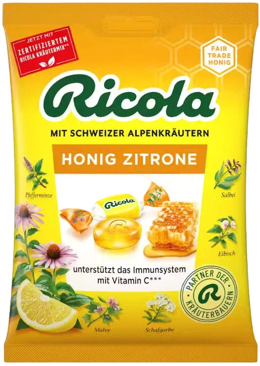 Ricola Honing-citroen 75g