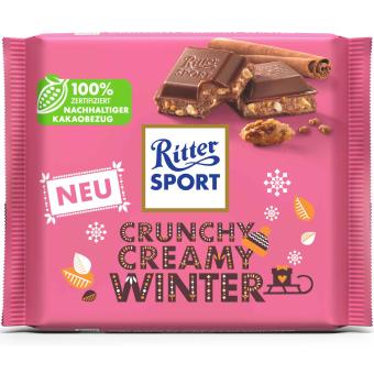 Ritter Sport Crunchy Creamy Winter 100g MHD: 20.07.2024