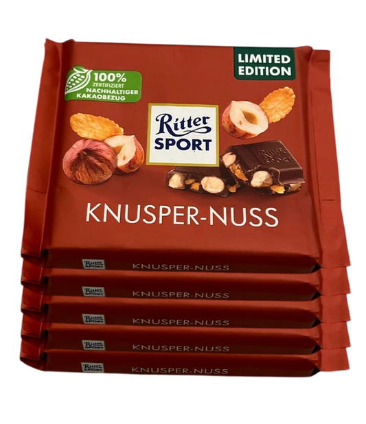 Ritter Sport Knusper-Nuss 5 x 100g