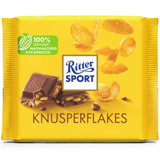 Ritter Sport Knusperflakes 100g MHD: 19.10.2024