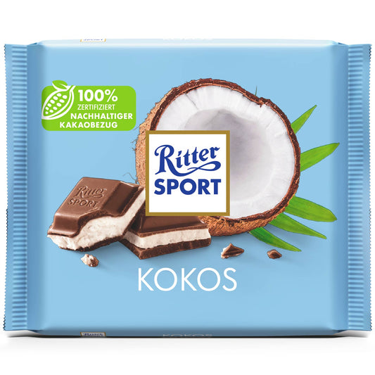 Ritter Sport Kokos 100g MHD:26.04.2026