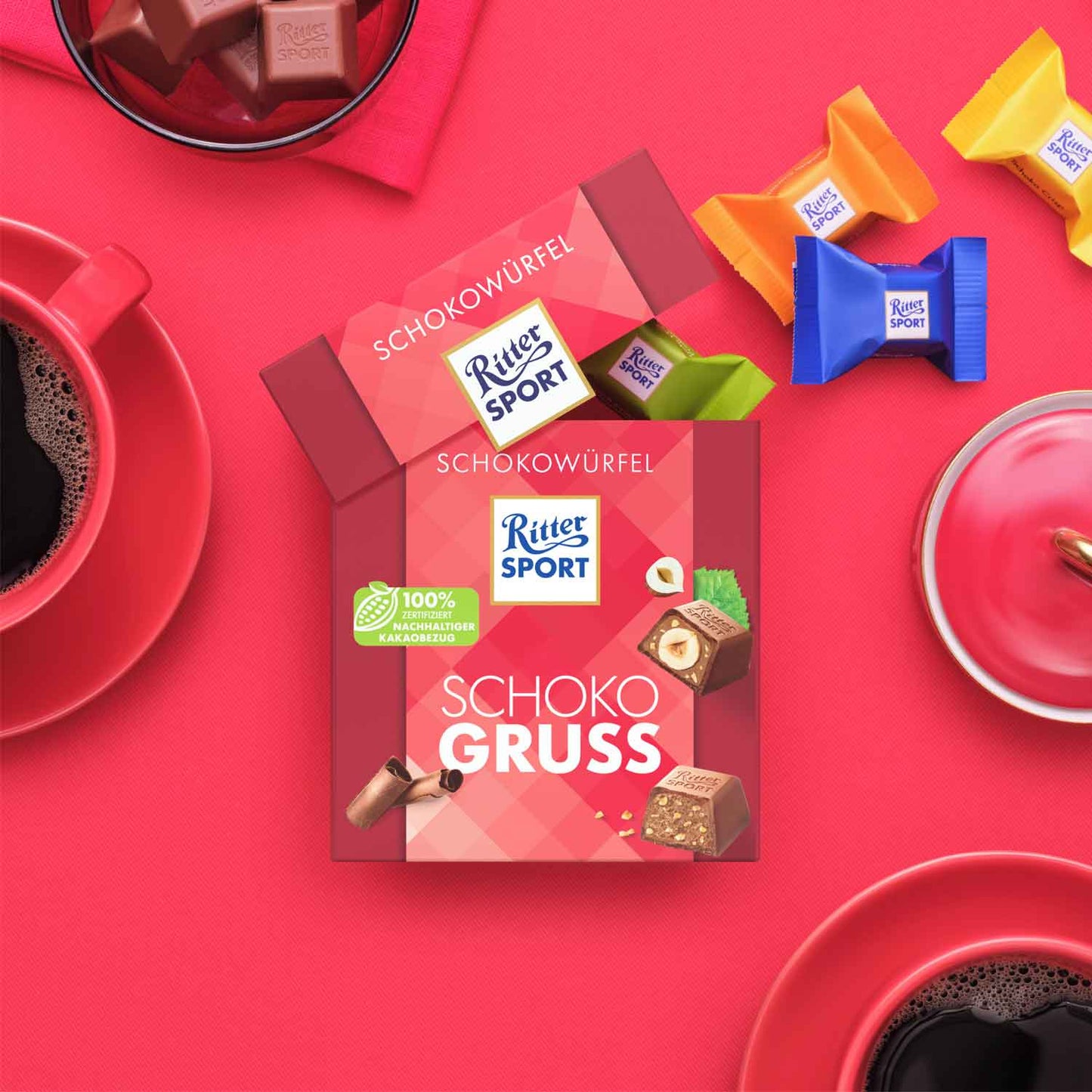 Ritter Sport Schokowürfel Schokogruss 22er MHD: 19.01.2026