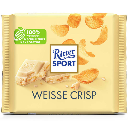 Ritter Sport Weisse Crisp 100g MHD: 22.04.25