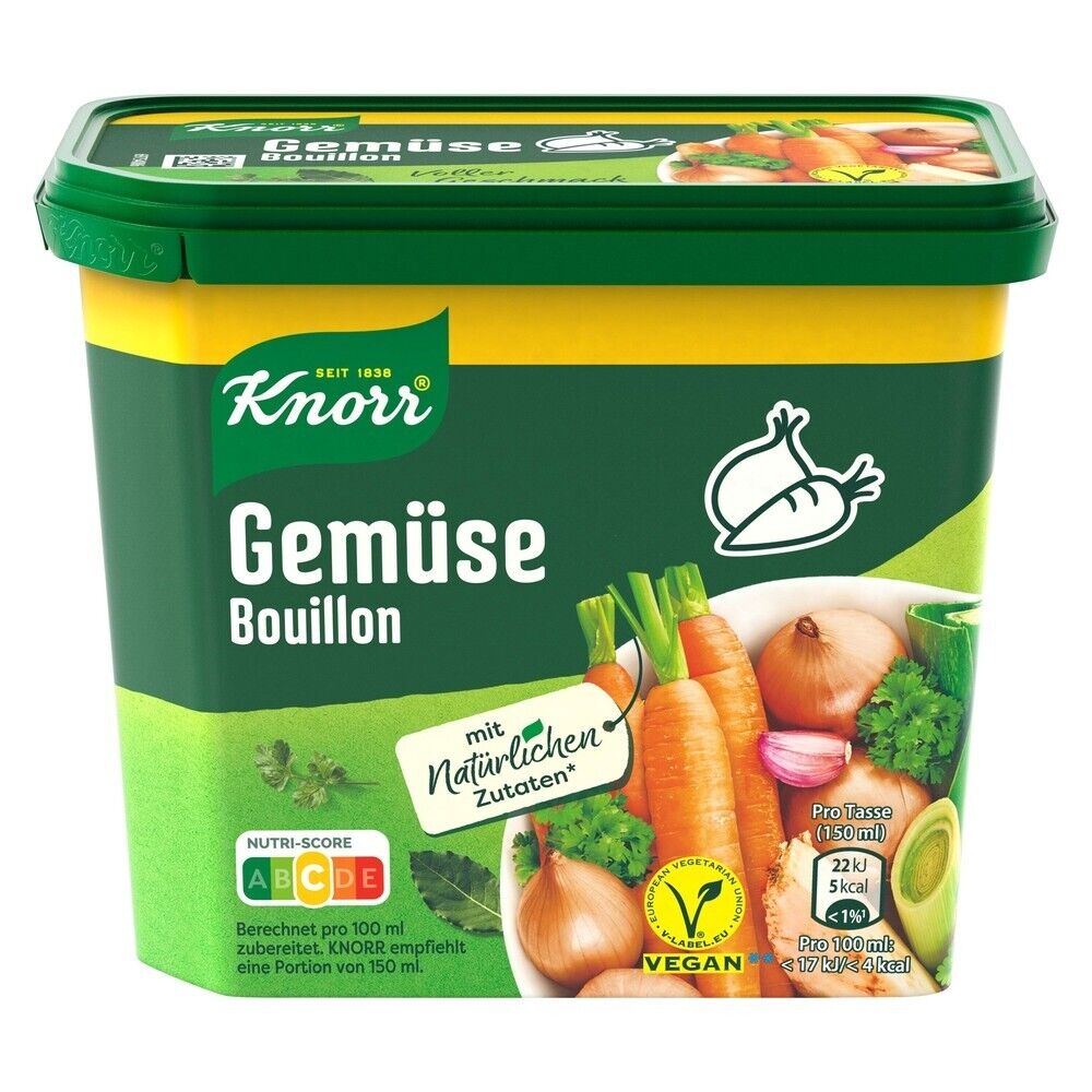 Knorr Bouillon Gemüse 320 g Dose MHD:30.11.2024