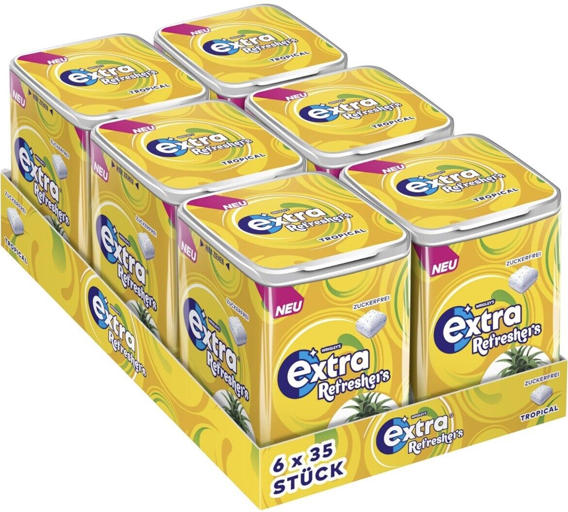 Extra Refreshers Tropical 6 x 35er (468 g)