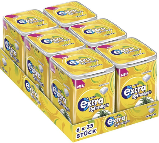 Extra Refreshers Tropical 6 x 35er (468 g)