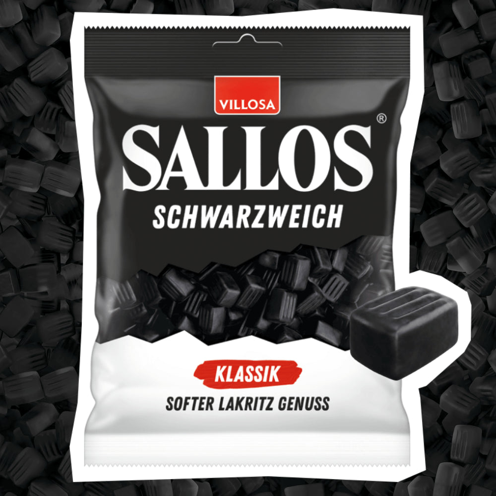 SALLOS Schwarzweich Klassik - Softer Lakritz Genuss