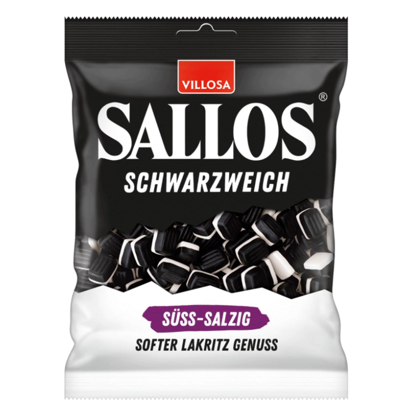 Sallos Noir Doux Sucré Salé 200g