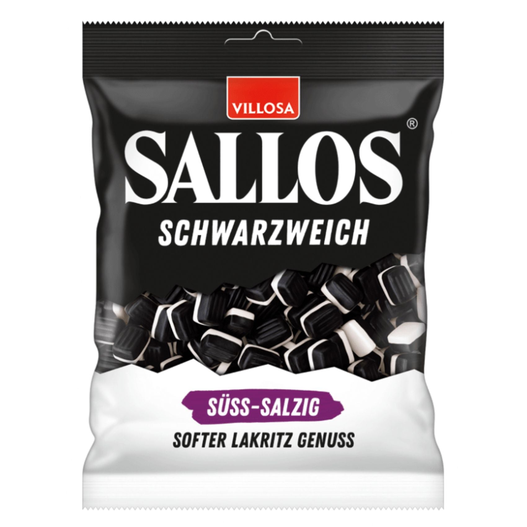 Sallos Noir Doux Sucré Salé 200g