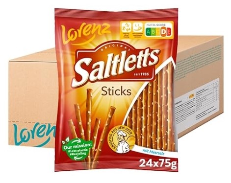 Lorenz Saltletts Sticks Classic 24x75g