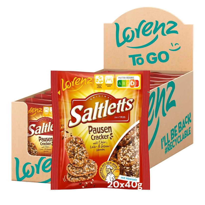 Galletas Saltletts Breaks 20 x 40g