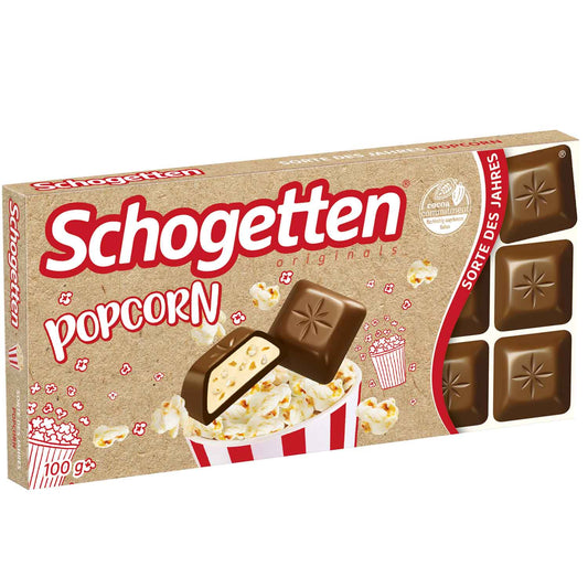 Schogetten Popcorn Sorte des Jahres 100g MHD:31.01.2026