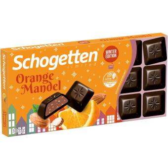 Schogetten Orange Mandel 100g MHD: 30.09.2024