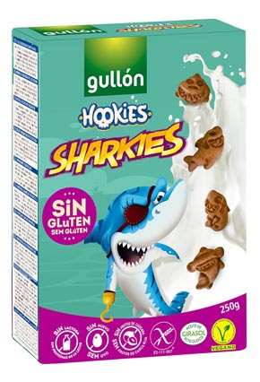 Gullón Hookies Sharkies glutenfrei 250g