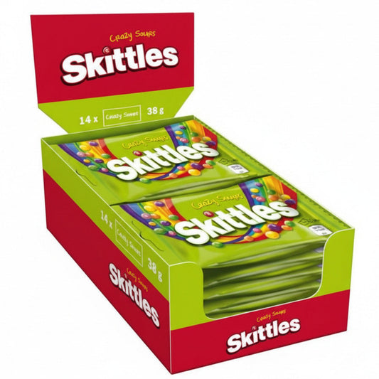 Skittles Crazy Sours 14x 38g