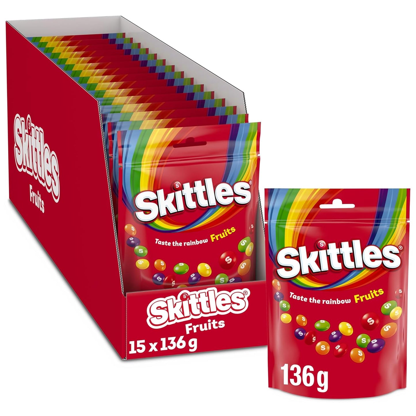 Skittles Fruits 15x136g