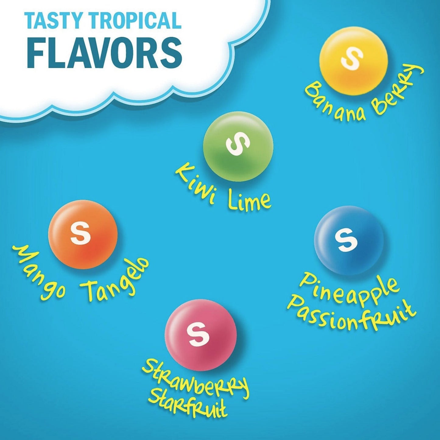 Skittles Tropical Candies