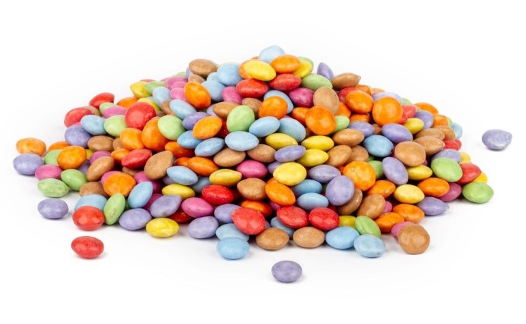 Smarties Mini Osterhasen 56,1g (3x18,7g) MHD: 09.2025